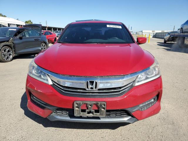 1HGCR2F5XHA067102 - 2017 HONDA ACCORD SPORT RED photo 5