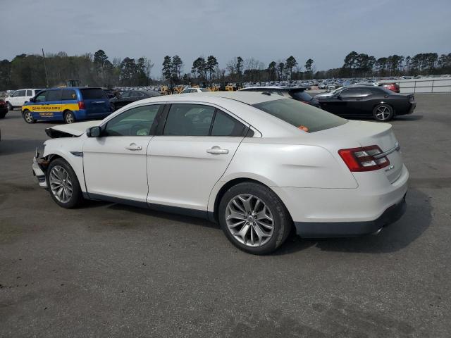 1FAHP2F81EG106484 - 2014 FORD TAURUS LIMITED WHITE photo 2