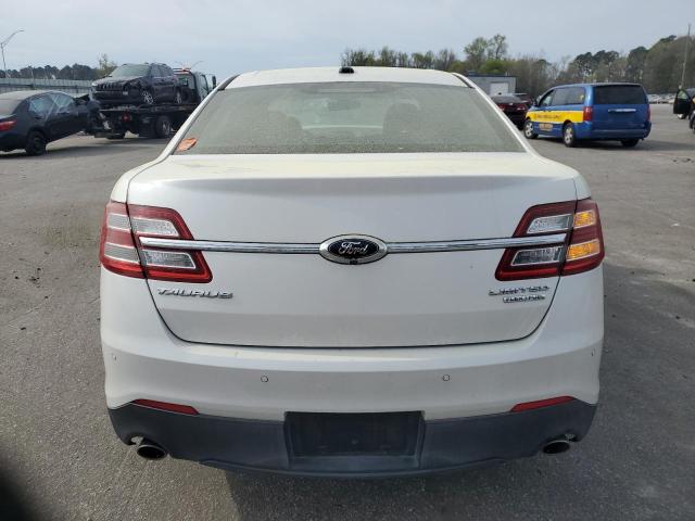 1FAHP2F81EG106484 - 2014 FORD TAURUS LIMITED WHITE photo 6