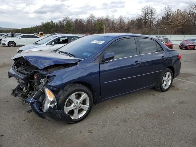 2T1BU4EE6DC065813 - 2013 TOYOTA COROLLA BASE BLUE photo 1