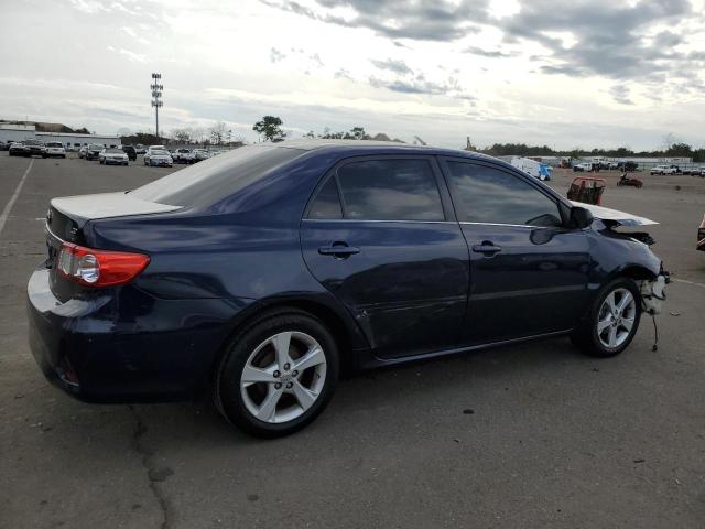 2T1BU4EE6DC065813 - 2013 TOYOTA COROLLA BASE BLUE photo 3