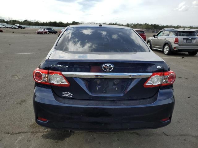 2T1BU4EE6DC065813 - 2013 TOYOTA COROLLA BASE BLUE photo 6