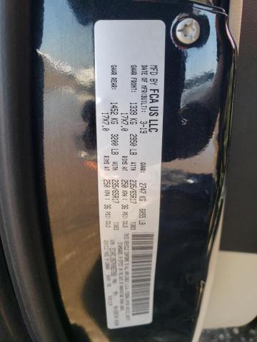 2C4RC1BG7KR657269 - 2019 CHRYSLER PACIFICA TOURING L შავი ფოტო 14