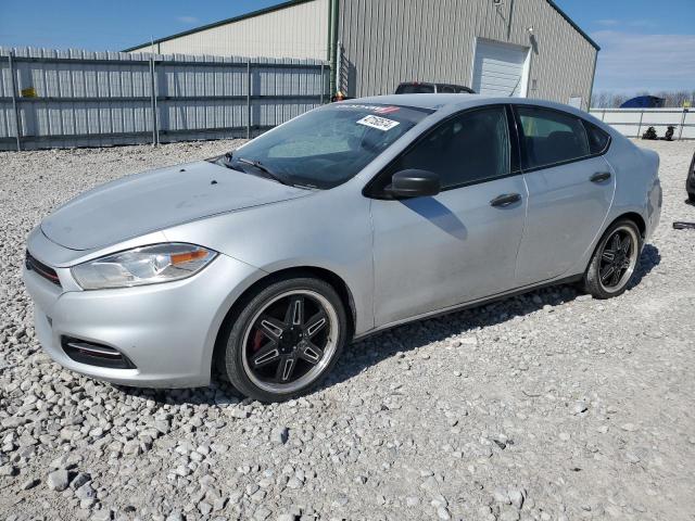 1C3CDFAH1DD100166 - 2013 DODGE DART SE SILVER photo 1