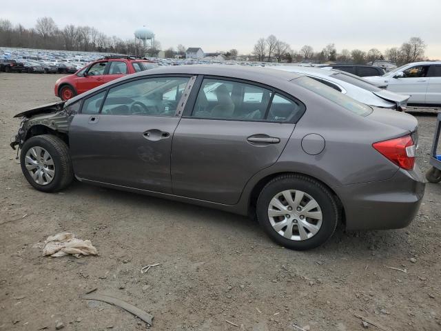 19XFB2F53CE347689 - 2012 HONDA CIVIC LX TAN photo 2