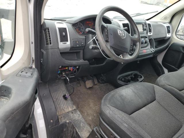3C6TRVDG9GE127779 - 2016 RAM PROMASTER 2500 HIGH Ақ фото 8