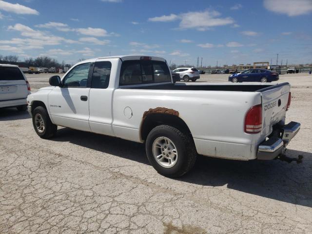 1B7GL22X6YS648258 - 2000 DODGE DAKOTA WHITE photo 2