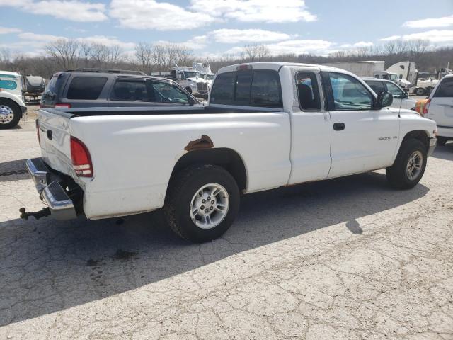 1B7GL22X6YS648258 - 2000 DODGE DAKOTA WHITE photo 3