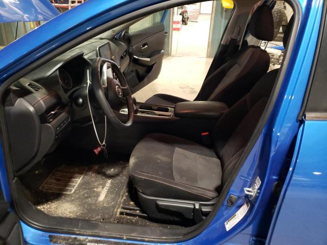 3N1AB8DVXMY307676 - 2021 NISSAN SENTRA SR BLUE photo 7