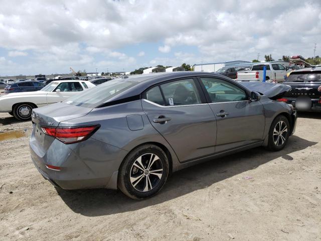 3N1AB8CV1NY233924 - 2022 NISSAN SENTRA SV GRAY photo 3