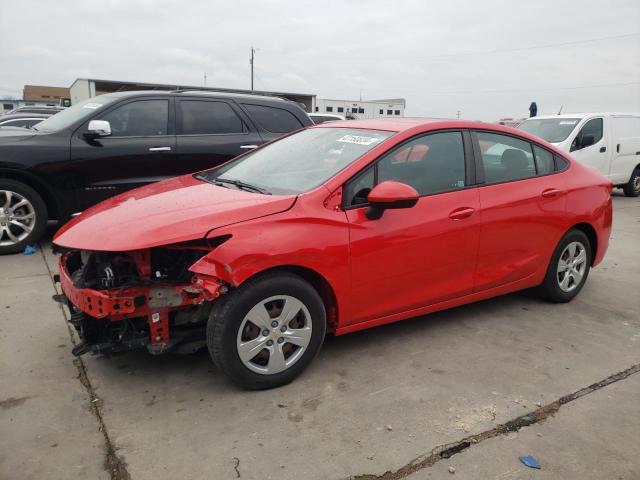1G1BC5SM2H7261588 - 2017 CHEVROLET CRUZE LS RED photo 1