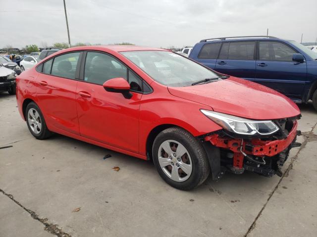 1G1BC5SM2H7261588 - 2017 CHEVROLET CRUZE LS RED photo 4