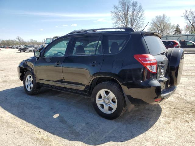 2T3ZF4DV1CW138245 - 2012 TOYOTA RAV4 BLACK photo 2