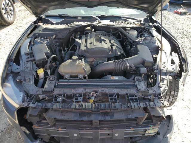 1FA6P8TH6G5228738 - 2016 FORD MUSTANG GRAY photo 11