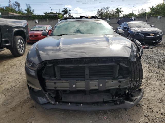 1FA6P8TH6G5228738 - 2016 FORD MUSTANG GRAY photo 5