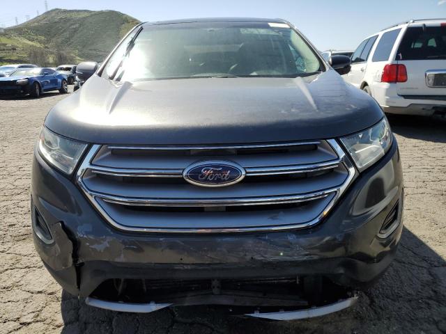 2FMPK3J94HBB52277 - 2017 FORD EDGE SEL GRAY photo 5