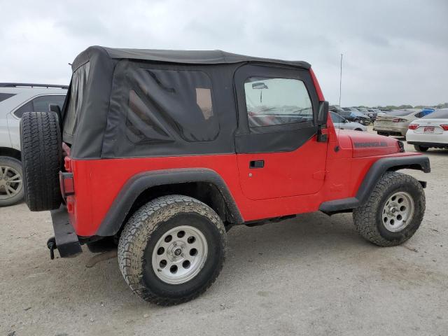 1J4FY29P6VP422104 - 1997 JEEP WRANGLER / SE RED photo 3