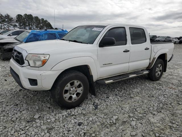 5TFJX4GN4CX012589 - 2012 TOYOTA TACOMA DOUBLE CAB WHITE photo 1