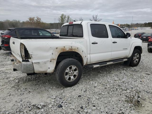 5TFJX4GN4CX012589 - 2012 TOYOTA TACOMA DOUBLE CAB WHITE photo 3