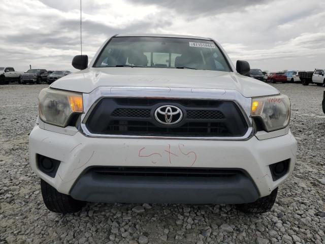 5TFJX4GN4CX012589 - 2012 TOYOTA TACOMA DOUBLE CAB WHITE photo 5