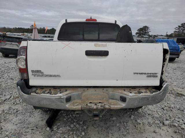 5TFJX4GN4CX012589 - 2012 TOYOTA TACOMA DOUBLE CAB WHITE photo 6