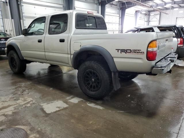 5TEHN72N43Z245765 - 2003 TOYOTA TACOMA DOUBLE CAB SILVER photo 2