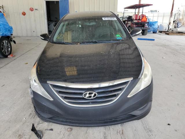 5NPEB4AC2EH898353 - 2014 HYUNDAI SONATA GLS BLACK photo 5