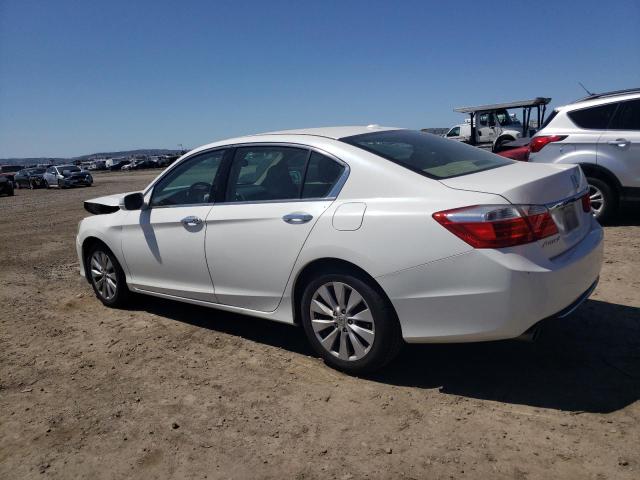 1HGCR3F82DA037537 - 2013 HONDA ACCORD EXL WHITE photo 2