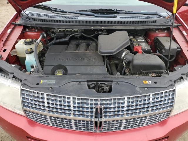 2LMDJ8JC7ABJ13076 - 2010 LINCOLN MKX RED photo 11