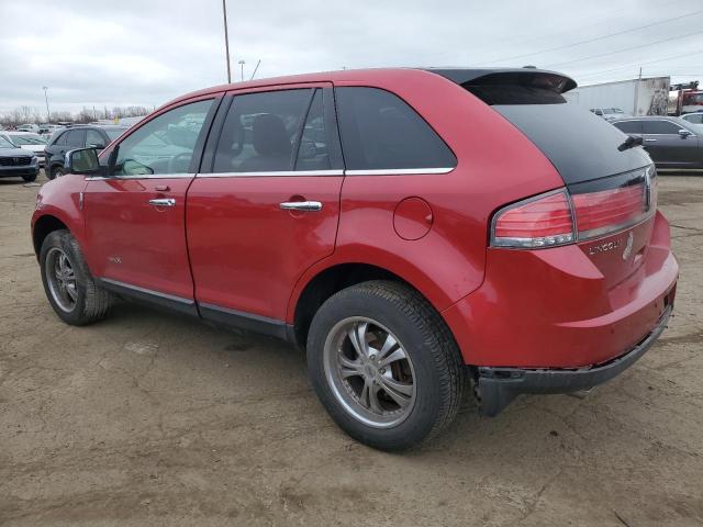 2LMDJ8JC7ABJ13076 - 2010 LINCOLN MKX RED photo 2