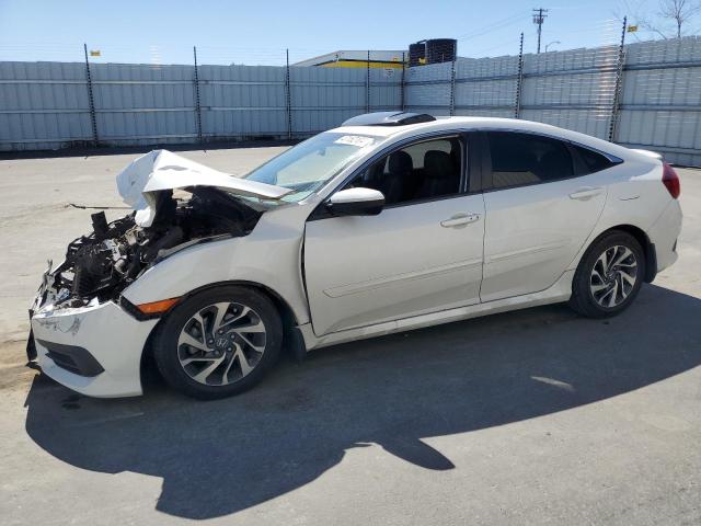 19XFC2F76GE054437 - 2016 HONDA CIVIC EX WHITE photo 1