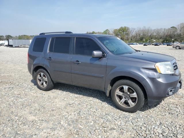 5FNYF3H35FB007361 - 2015 HONDA PILOT SE GRAY photo 4