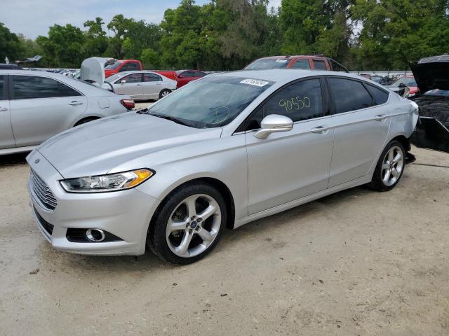 3FA6P0HD6FR289140 - 2015 FORD FUSION SE SILVER photo 1