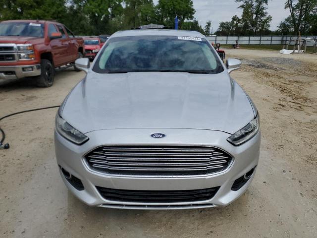 3FA6P0HD6FR289140 - 2015 FORD FUSION SE SILVER photo 5