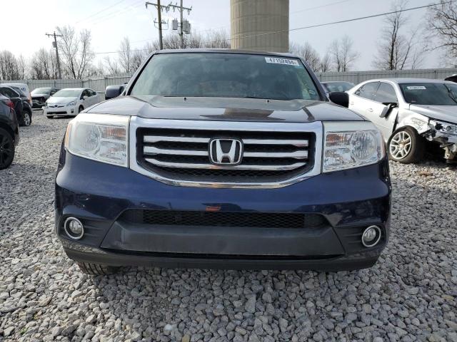 5FNYF4H56DB048117 - 2013 HONDA PILOT EXL BLUE photo 5