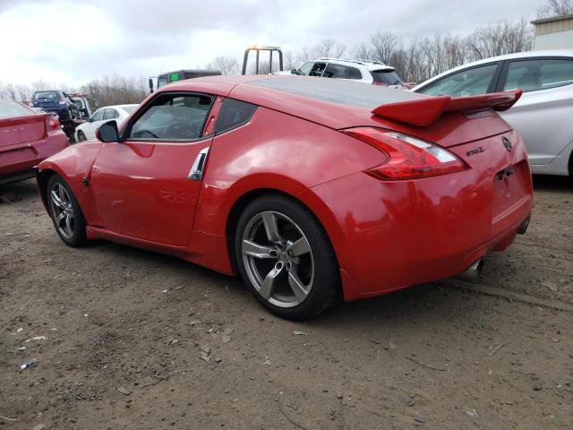 JN1AZ44E49M408940 - 2009 NISSAN 370Z RED photo 2