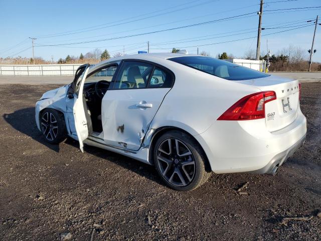 YV126MFL1H2432445 - 2017 VOLVO S60 WHITE photo 2