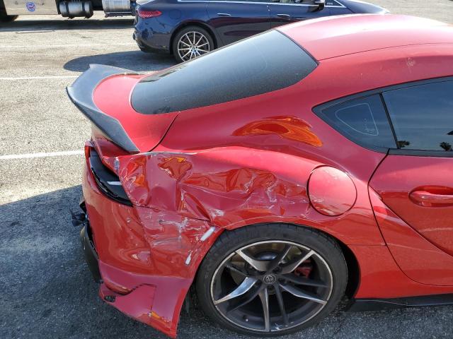 WZ1DB4C02LW022664 - 2020 TOYOTA SUPRA BASE RED photo 10