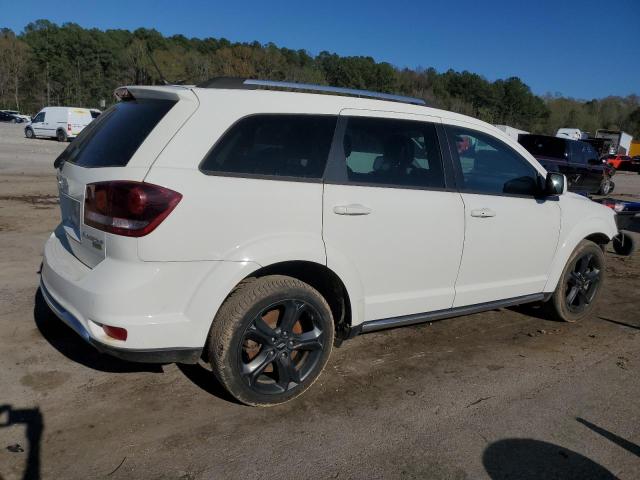 3C4PDCGGXJT378743 - 2018 DODGE JOURNEY CROSSROAD WHITE photo 3