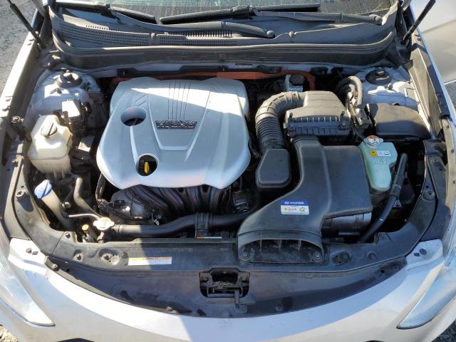 KMHEC4A49CA043140 - 2012 HYUNDAI SONATA HYBRID SILVER photo 11