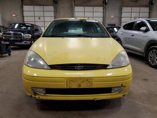 3FAFP31382R207390 - 2002 FORD FOCUS ZX3 YELLOW photo 5