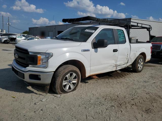 1FTEX1CP5KKC18751 - 2019 FORD F150 SUPER CAB WHITE photo 1