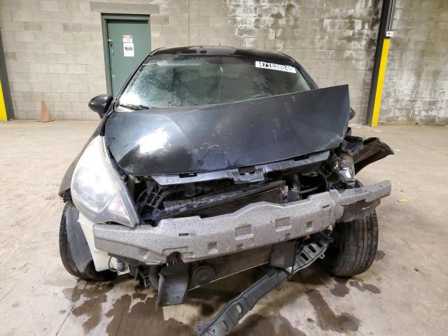 KNADM4A36E6358291 - 2014 KIA RIO LX BLACK photo 5