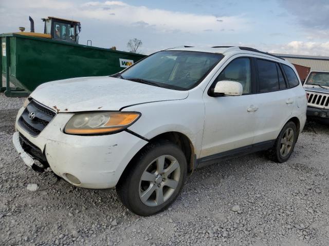 5NMSH73E89H294682 - 2009 HYUNDAI SANTA FE SE WHITE photo 1