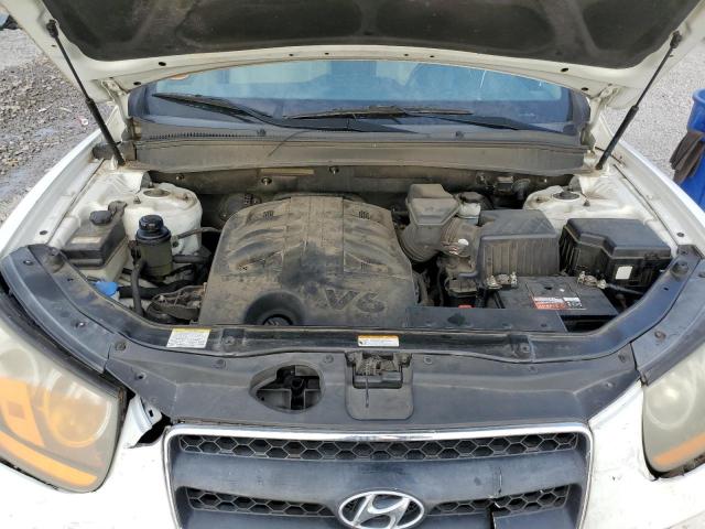 5NMSH73E89H294682 - 2009 HYUNDAI SANTA FE SE WHITE photo 11