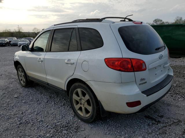 5NMSH73E89H294682 - 2009 HYUNDAI SANTA FE SE WHITE photo 2