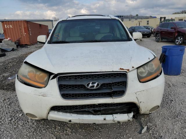 5NMSH73E89H294682 - 2009 HYUNDAI SANTA FE SE WHITE photo 5