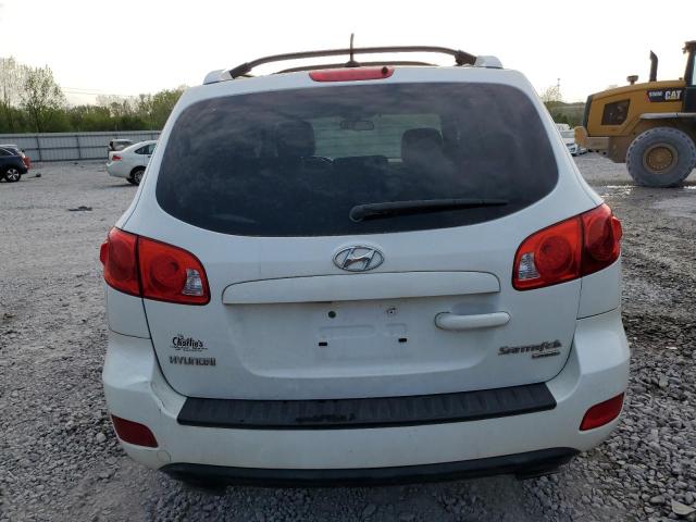 5NMSH73E89H294682 - 2009 HYUNDAI SANTA FE SE WHITE photo 6