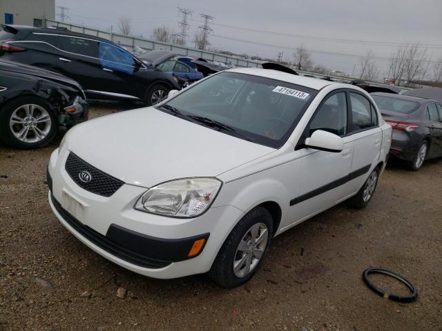 KNADE223096523922 - 2009 KIA RIO BASE WHITE photo 1