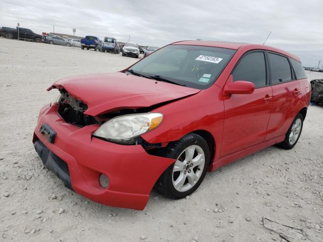 2T1KR32E48C710013 - 2008 TOYOTA COROLLA MA XR RED photo 1